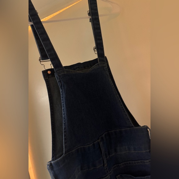 SHEIN Blue Skinny Overalls - Picture 5 of 10